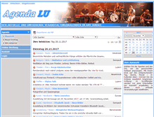 Tablet Screenshot of agenda-lu.ch